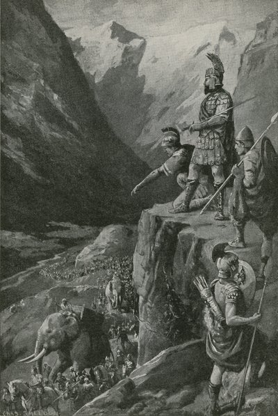 Sobre los Alpes hasta las puertas de Roma de Charles Mills Sheldon